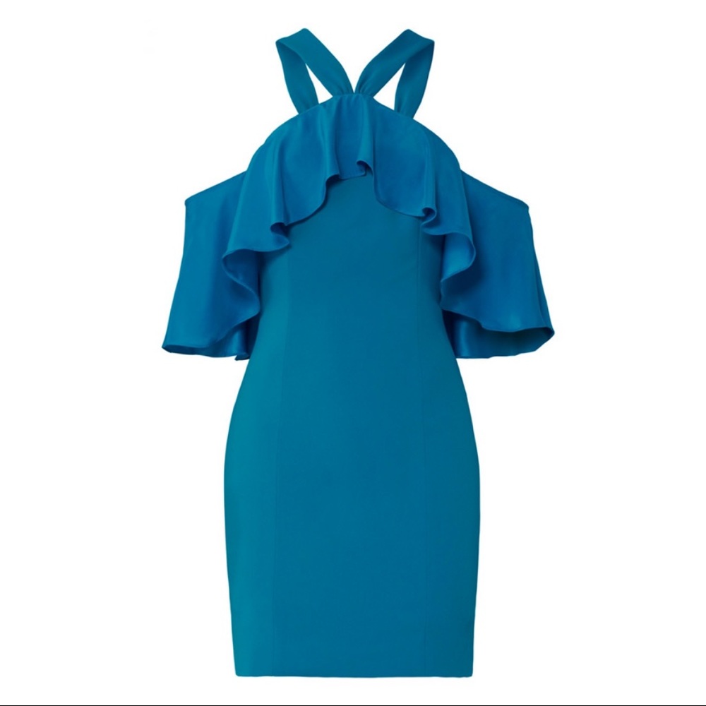 Jay Godfrey Blue Sheath Dress
